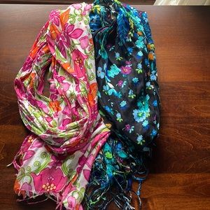 Vera Bradley Fringe Scarves